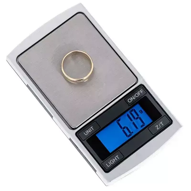 Precízna váha Adler AD 3168, kapacita 100 g, presnosť 0,01 g, strieborná, prenosná