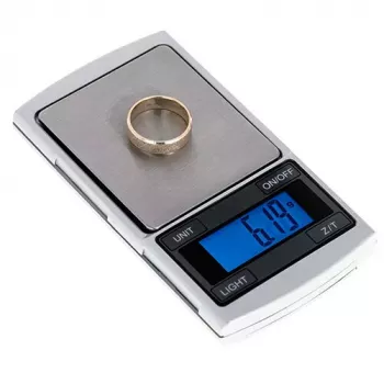 Precízna váha Adler AD 3168, kapacita 100 g, presnosť 0,01 g, strieborná, prenosná