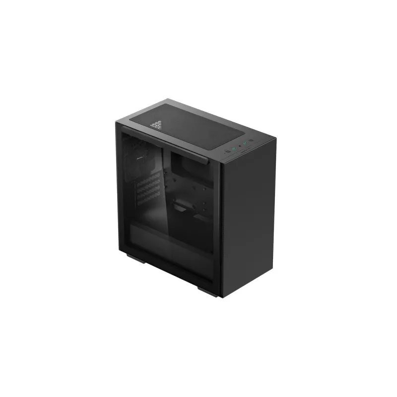 PC skriňa DeepCool MACUBE 110 Midi-Tower čierna — microATX/Mini-ITX, tvrdené sklo, podpora GPU 320 mm, CPU chladič 165 mm