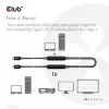 CLUB3D USB 3.2 Gen2 Type C to C aktívny obojsmerný kábel 8K60Hz M/M 5m/16.4ft