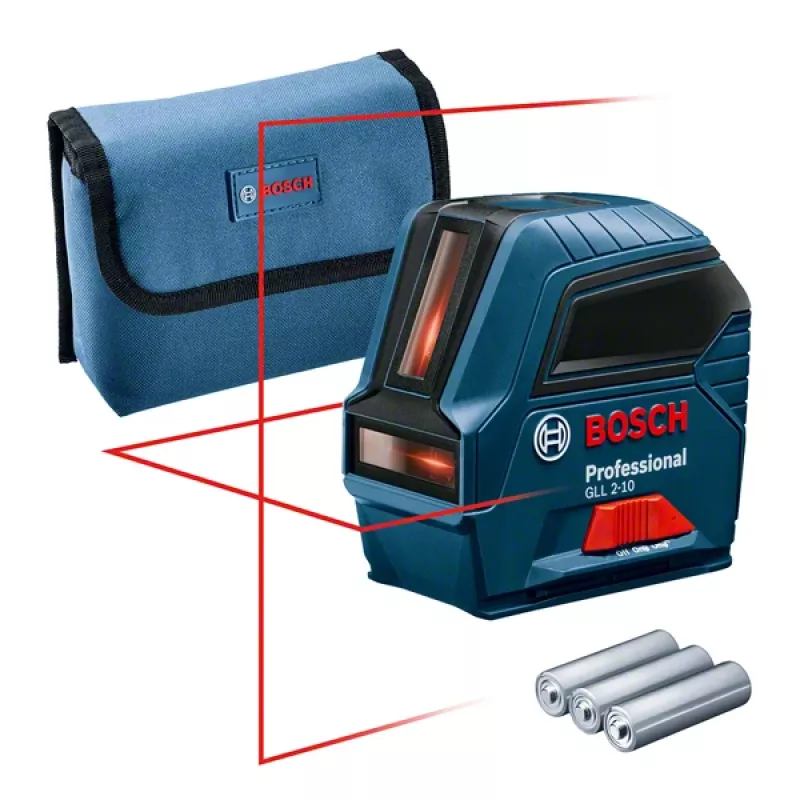 Bosch GLL 2-10 Professional samonivelačný čiarový laser, 10 m (0601063L00)