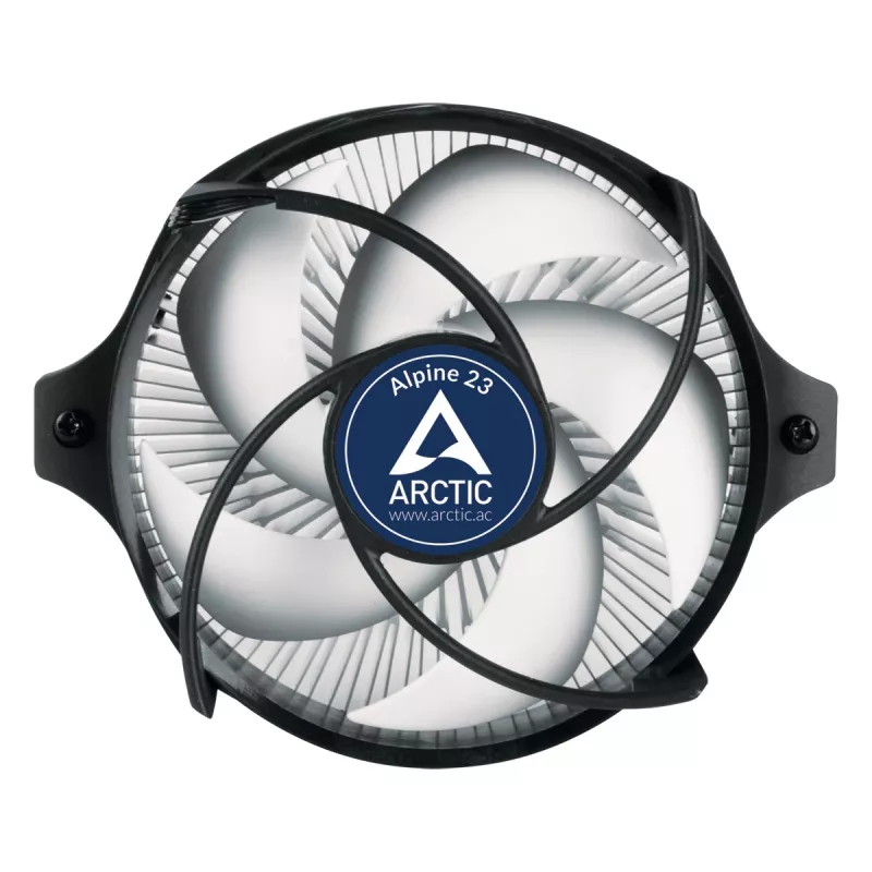 ARCTIC Alpine 23 - kompaktný AMD CPU chladič Procesorový vzduchový chladič 9 cm hliník, čierna 1 ks