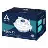 ARCTIC Alpine 23 - kompaktný AMD CPU chladič Procesorový vzduchový chladič 9 cm hliník, čierna 1 ks