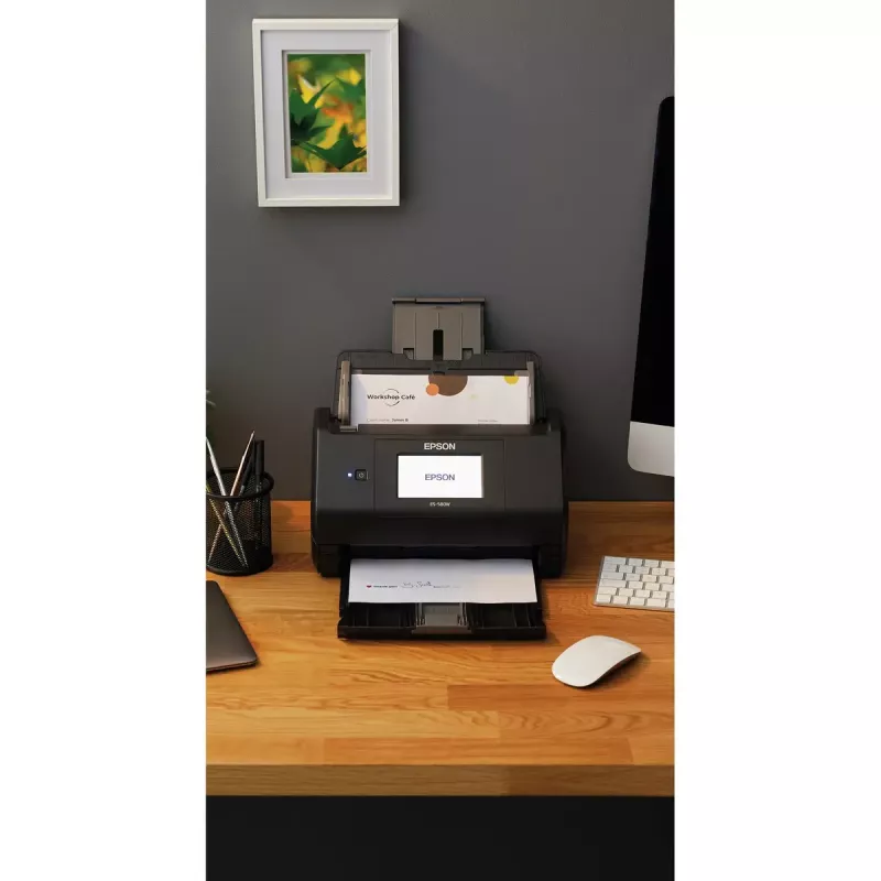 Epson WorkForce ES-580W skener s podávačom 600 x 600 DPI A4 čierny