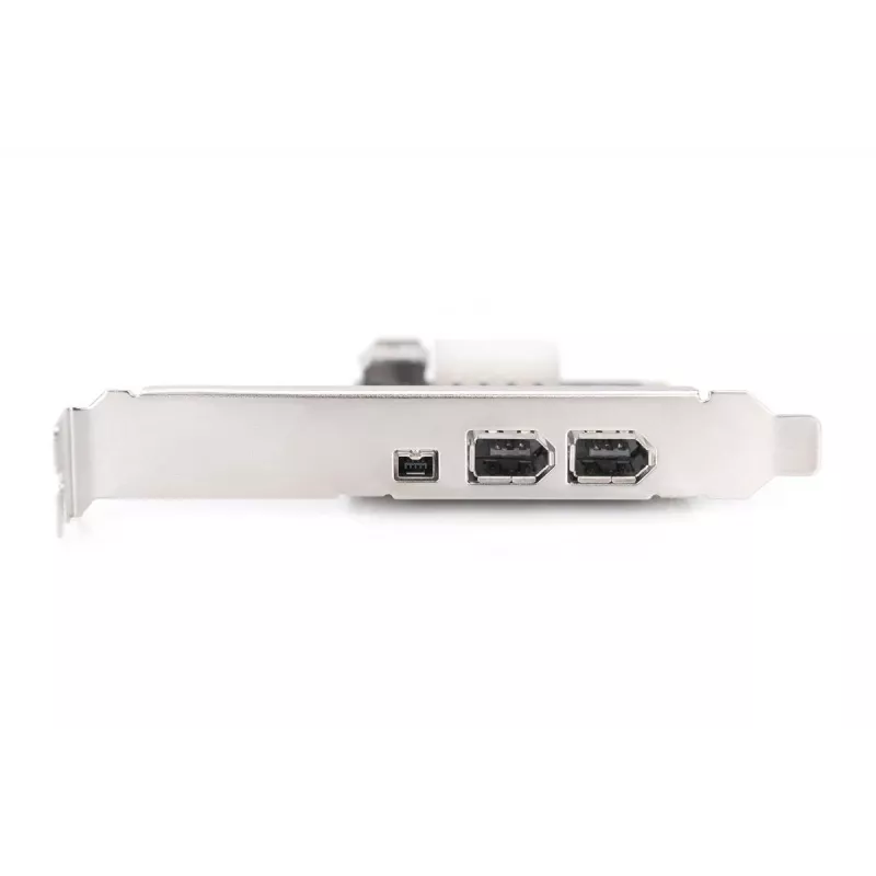 DIGITUS IEEE 1394a rozširujúca karta, Pci-e, 3 porty, 1x ext. 1394mini, 2x ext. 1394a porty