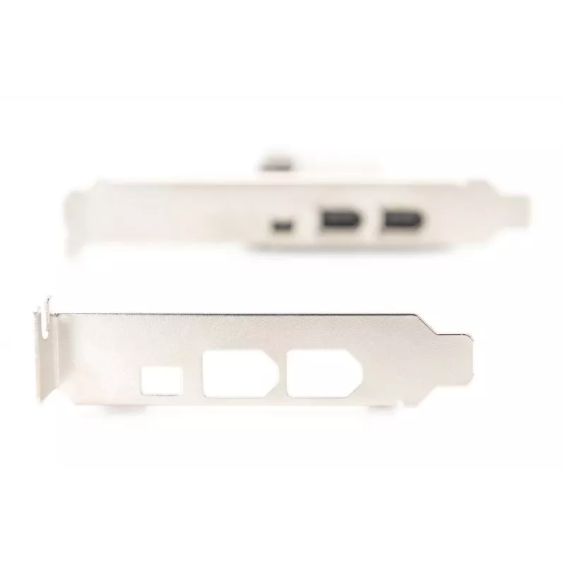 DIGITUS IEEE 1394a rozširujúca karta, Pci-e, 3 porty, 1x ext. 1394mini, 2x ext. 1394a porty