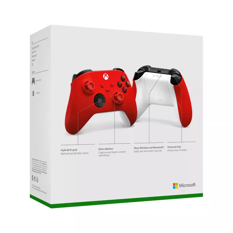 Gamepad Microsoft Xbox Wireless Controller červený