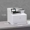 HP farebná LaserJet Enterprise MFP M480f, laser, farebná tlač, 600 x 600 DPI, A4, priama tlač, biela, čierna
