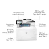 HP farebná LaserJet Enterprise MFP M480f, laser, farebná tlač, 600 x 600 DPI, A4, priama tlač, biela, čierna