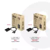 Club 3D CAC-1010-A aktívny adaptér z DisplayPort na Dual Link DVI-D, DisplayPort 1.2a, napájanie cez USB, HDCP OFF, 0,6 m, čierny