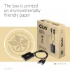 Club 3D CAC-1010-A aktívny adaptér z DisplayPort na Dual Link DVI-D, DisplayPort 1.2a, napájanie cez USB, HDCP OFF, 0,6 m, čierny