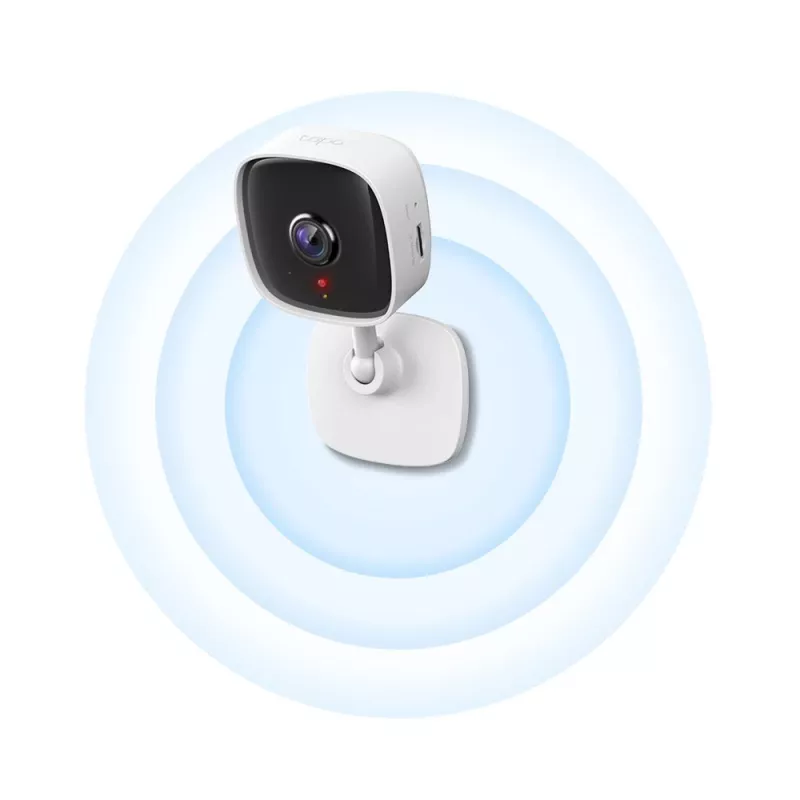 TP-Link Tapo bezpečnostná Wi-Fi kamera, IP kamera, interiér, bezdrôtová, CE, IC, RCM, stolová/nástenná, čierna, biela
