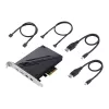 ASUS ThunderboltEX 4 rozhranie/karta adaptér interný Mini DisplayPort, PCIe, Thunderbolt, USB 2.0, USB 3.2 Gen 2 (3.1 Gen 2)