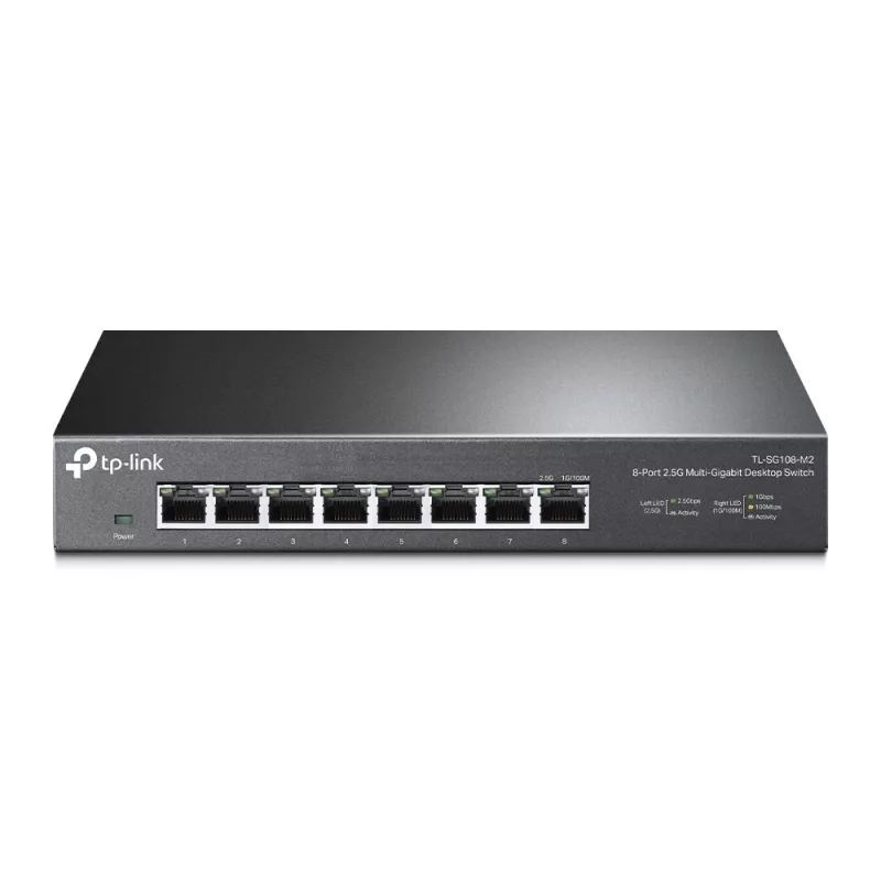 Nespravovaný switch TP-Link TL-SG108-M2 8-portový 2.5G stolný