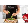 Prístroj na pizzu Ariete 0909/10 1200 W čierna červená 1 pizza 33 cm