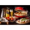 Prístroj na pizzu Ariete 0909/10 1200 W čierna červená 1 pizza 33 cm