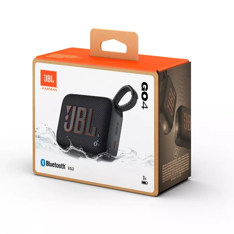 JBL Go 4 mono prenosný reproduktor čierny 4,2 W