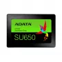 2,5-palcový SATA III SSD ADATA ASU650SS-256GT-R 256 GB — 520 MB/s čítanie, 450 MB/s zápis, 3D NAND