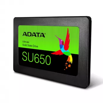 2,5-palcový SATA III SSD ADATA ASU650SS-256GT-R 256 GB — 520 MB/s čítanie, 450 MB/s zápis, 3D NAND