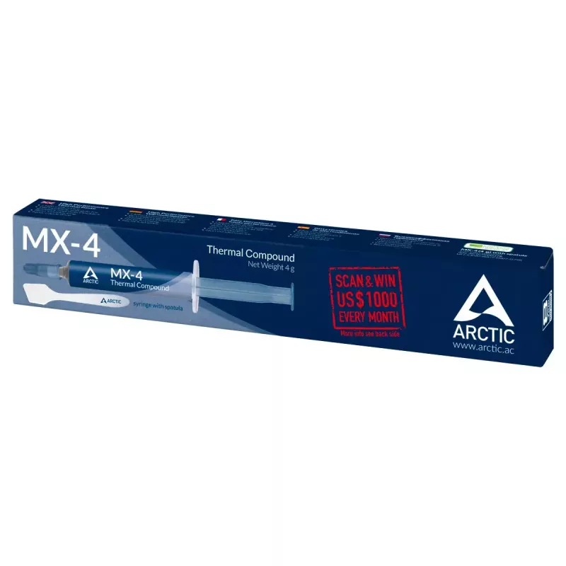 ARCTIC MX-4 najvýkonnejšia teplovodivá pasta