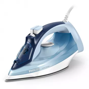 Naparážacia žehlička Philips DST5030/20 – 2400W, 0,32 L nádržka, SteamGlide Plus žehliaca plocha, 45 g/min trvalá para, 180 g/min parný ráz, modrá