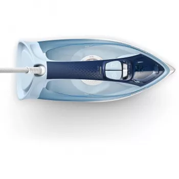 Naparážacia žehlička Philips DST5030/20 – 2400W, 0,32 L nádržka, SteamGlide Plus žehliaca plocha, 45 g/min trvalá para, 180 g/min parný ráz, modrá