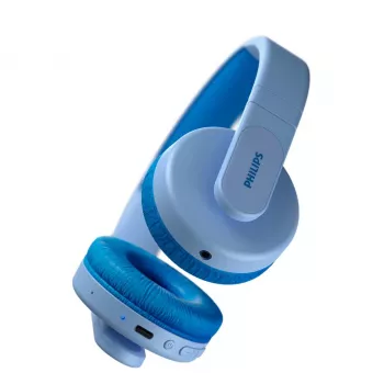 Philips TAK4206BL/00 slúchadlá/headset káblové & bezdrôtové on-ear telefonovanie/hudba USB Type-C Bluetooth modrá