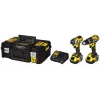 Akumulátorová kombinovaná sada náradia DeWalt DCK266P2T – 18V, 2×5.0Ah akumulátory, rázový uťahovač a príklepová vŕtačka, nabíjačka, kufrík