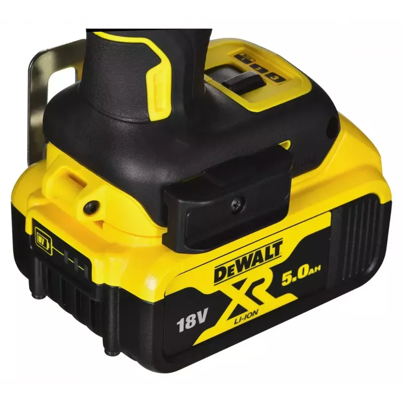Akumulátorová kombinovaná sada náradia DeWalt DCK266P2T – 18V, 2×5.0Ah akumulátory, rázový uťahovač a príklepová vŕtačka, nabíjačka, kufrík