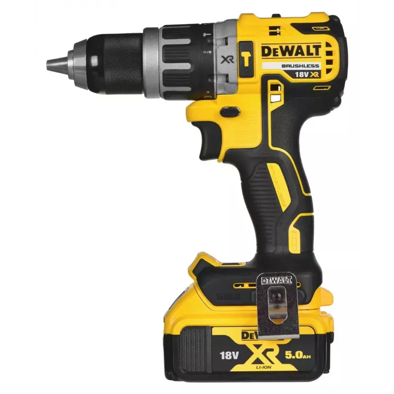 Akumulátorová kombinovaná sada náradia DeWalt DCK266P2T – 18V, 2×5.0Ah akumulátory, rázový uťahovač a príklepová vŕtačka, nabíjačka, kufrík
