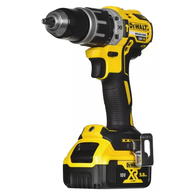Akumulátorová kombinovaná sada náradia DeWalt DCK266P2T – 18V, 2×5.0Ah akumulátory, rázový uťahovač a príklepová vŕtačka, nabíjačka, kufrík