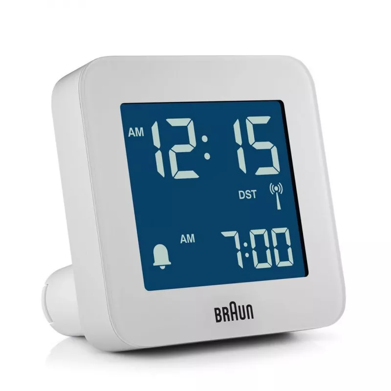Braun BC09-DCF digitálny budík biely