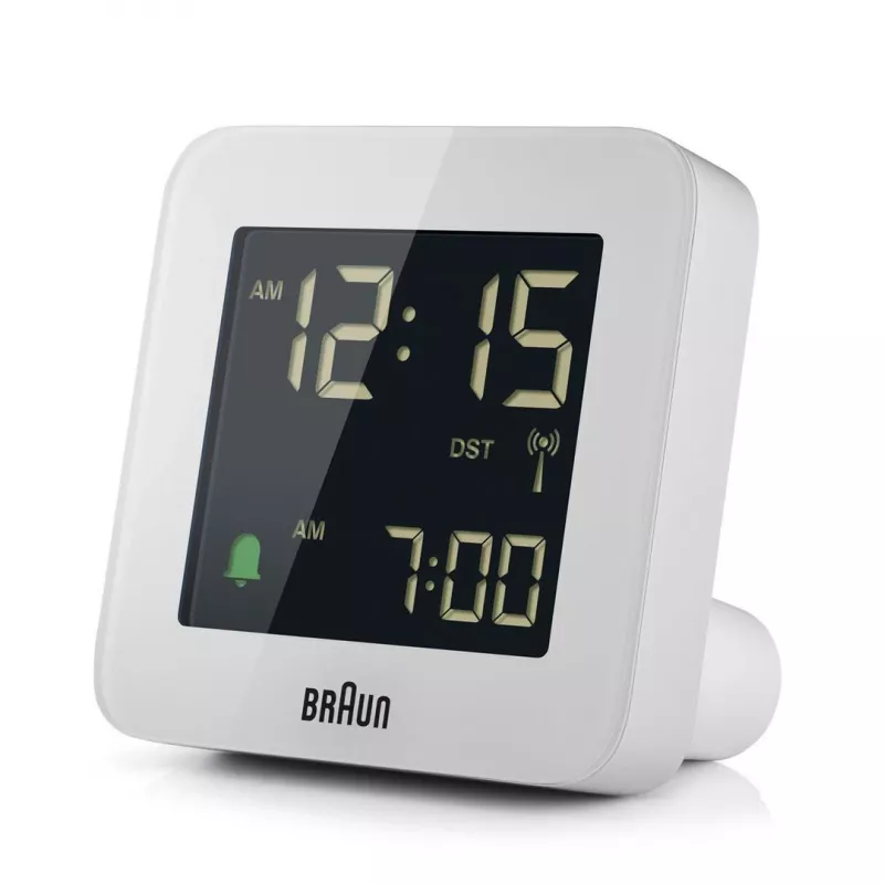 Braun BC09-DCF digitálny budík biely