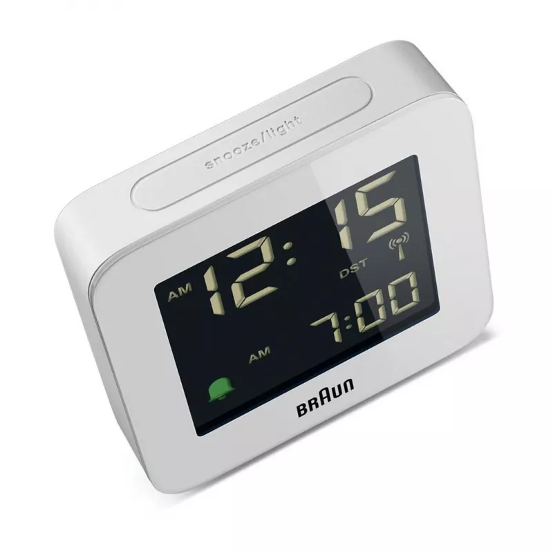 Braun BC09-DCF digitálny budík biely