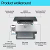 HP LaserJet M209dw tlačiareň, laser, 600 x 600 DPI, A4, 29 str/min, obojstranná tlač, biela