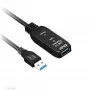 CLUB3D USB 3.2 Gen1 aktívny opakovač kábel 5 m / 16.4 ft M/F 28AWG