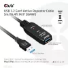 CLUB3D USB 3.2 Gen1 aktívny opakovač kábel 5 m / 16.4 ft M/F 28AWG