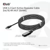 CLUB3D USB 3.2 Gen1 aktívny opakovač kábel 5 m / 16.4 ft M/F 28AWG