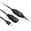 CLUB3D USB 3.2 Gen1 aktívny opakovač kábel 15 m / 49.2 ft M/F 28AWG