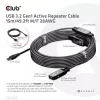 CLUB3D USB 3.2 Gen1 aktívny opakovač kábel 15 m / 49.2 ft M/F 28AWG