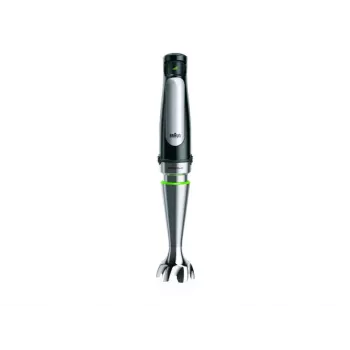 Braun MQ 7025X 0,6 L tyčový mixér 1000 W čierna, nehrdzavejúca oceľ