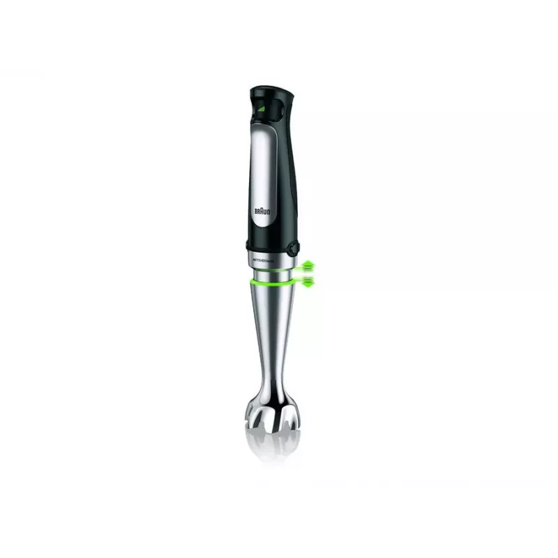 Braun MQ 7025X 0,6 L tyčový mixér 1000 W čierna, nehrdzavejúca oceľ