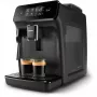Kávovar na espresso Philips EP1220/00 – plne automatický, 1,8 l nádržka na vodu, 275 g zásobník na zrná, 15 bar, keramický mlynček, 12 stupňov nastavenia mletia, čierny