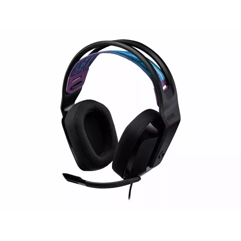 Logitech G G335 slúchadlá s hlavovým mostom 3,5-mm konektor čierne