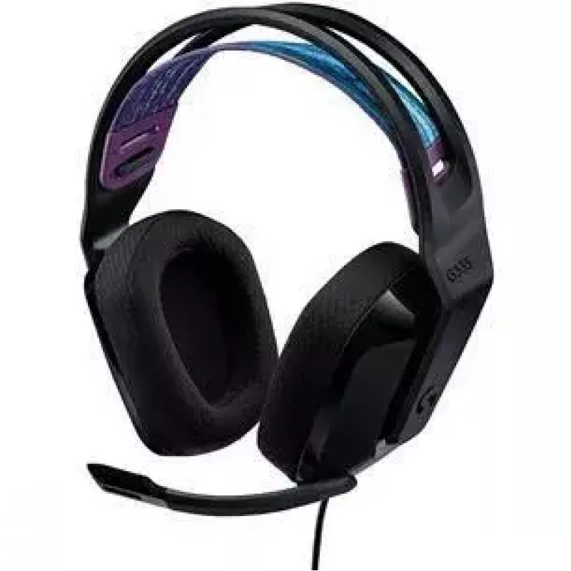 Logitech G G335 slúchadlá s hlavovým mostom 3,5-mm konektor čierne