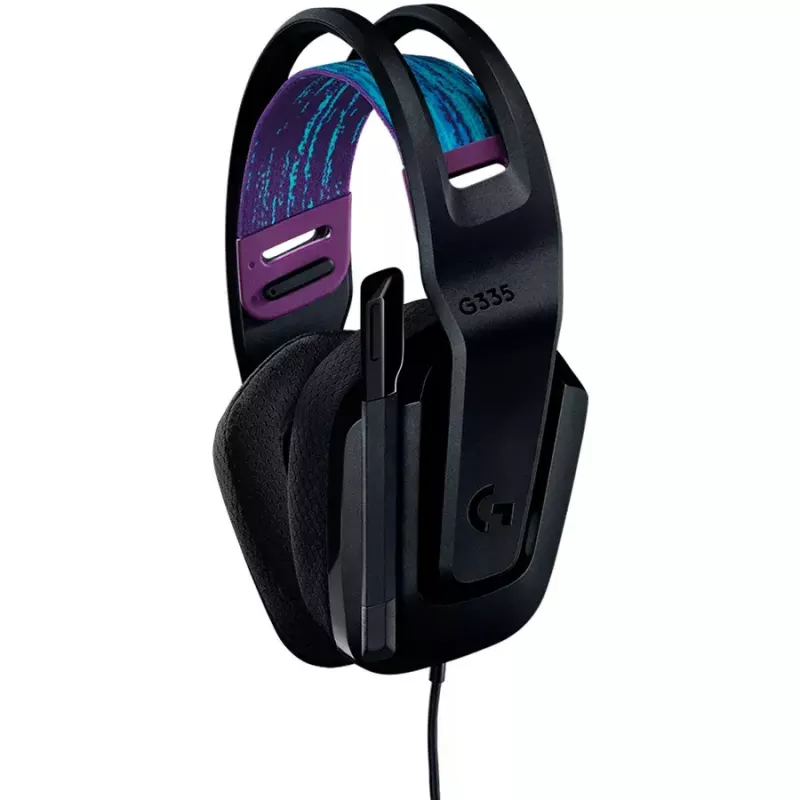 Logitech G G335 slúchadlá s hlavovým mostom 3,5-mm konektor čierne