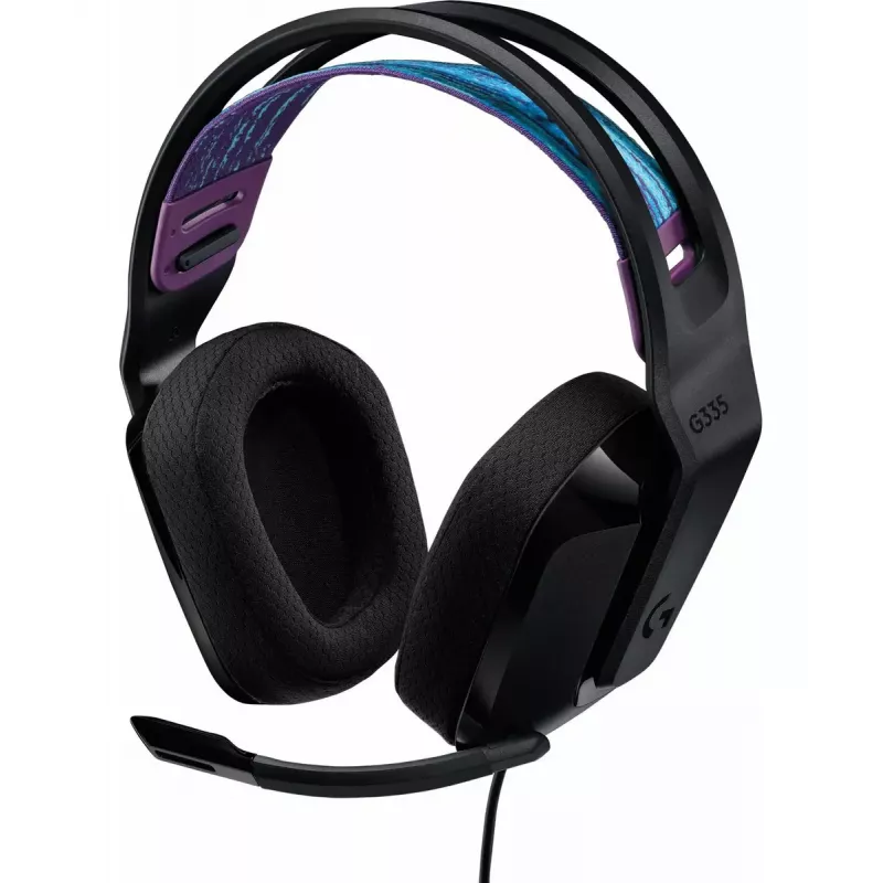 Logitech G G335 slúchadlá s hlavovým mostom 3,5-mm konektor čierne