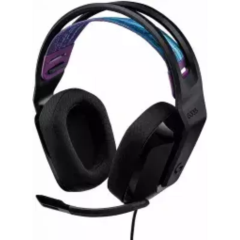 Logitech G G335 slúchadlá s hlavovým mostom 3,5-mm konektor čierne