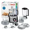 Bosch MC812M844 kuchynský robot 1250 W 3,9 L čierny, nerez