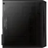 PC skriňa AEROCOOL CS107V2 Mini Tower — čierna, microATX/Mini-ITX, 2x120mm ventilátory, 1x3,5 palca + 2x2,5 palca pozície